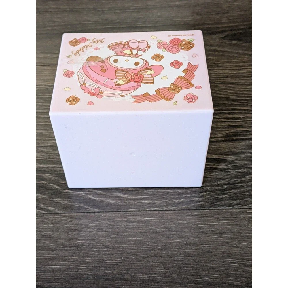 Official Sanrio My Melody Pink Plastic Lidded Decorative Storage Box